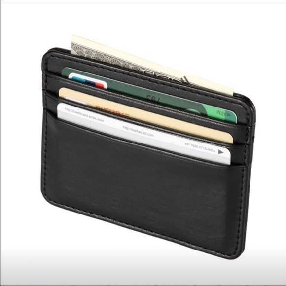 ❤️ Brown men’s vegan card holder/wallet - Picture 3 of 3